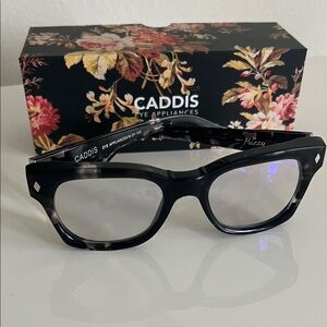 CADDIS 🤓 Muzzy Tortoise Black Eyeglasses 2.25
